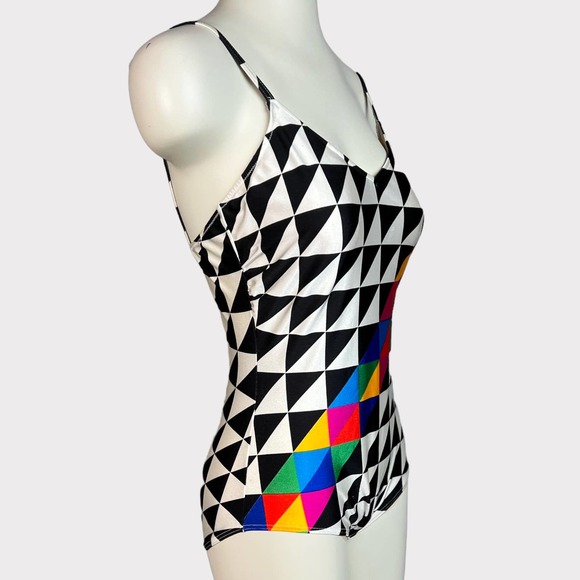 Vintage (38-16-C) Neiman Marcus One-Piece Bathing Suit Deadstock - Picture 5 of 16